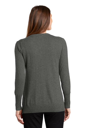 Women's V-Neck Sweater - Black or Charcoal