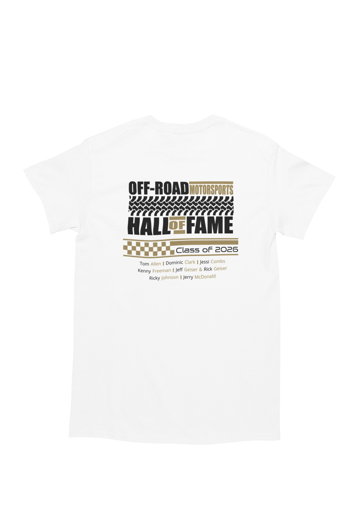 Bold Off-Road Hall of Fame Class of 2026 T-Shirt
