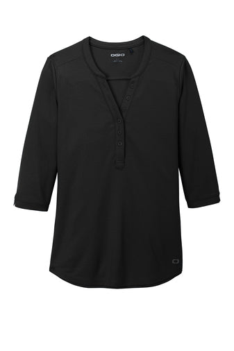 OGIO Women's Jewel Henley Polo