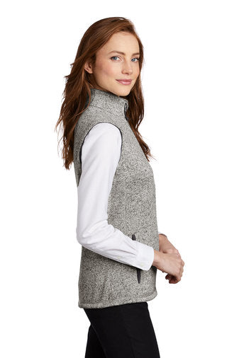 Fleece Zip Up Vest - Women's