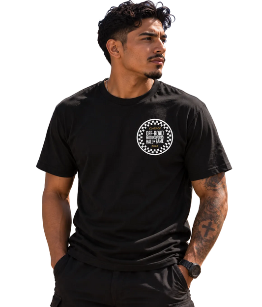 ORMHOF Checkered Circle T-shirt