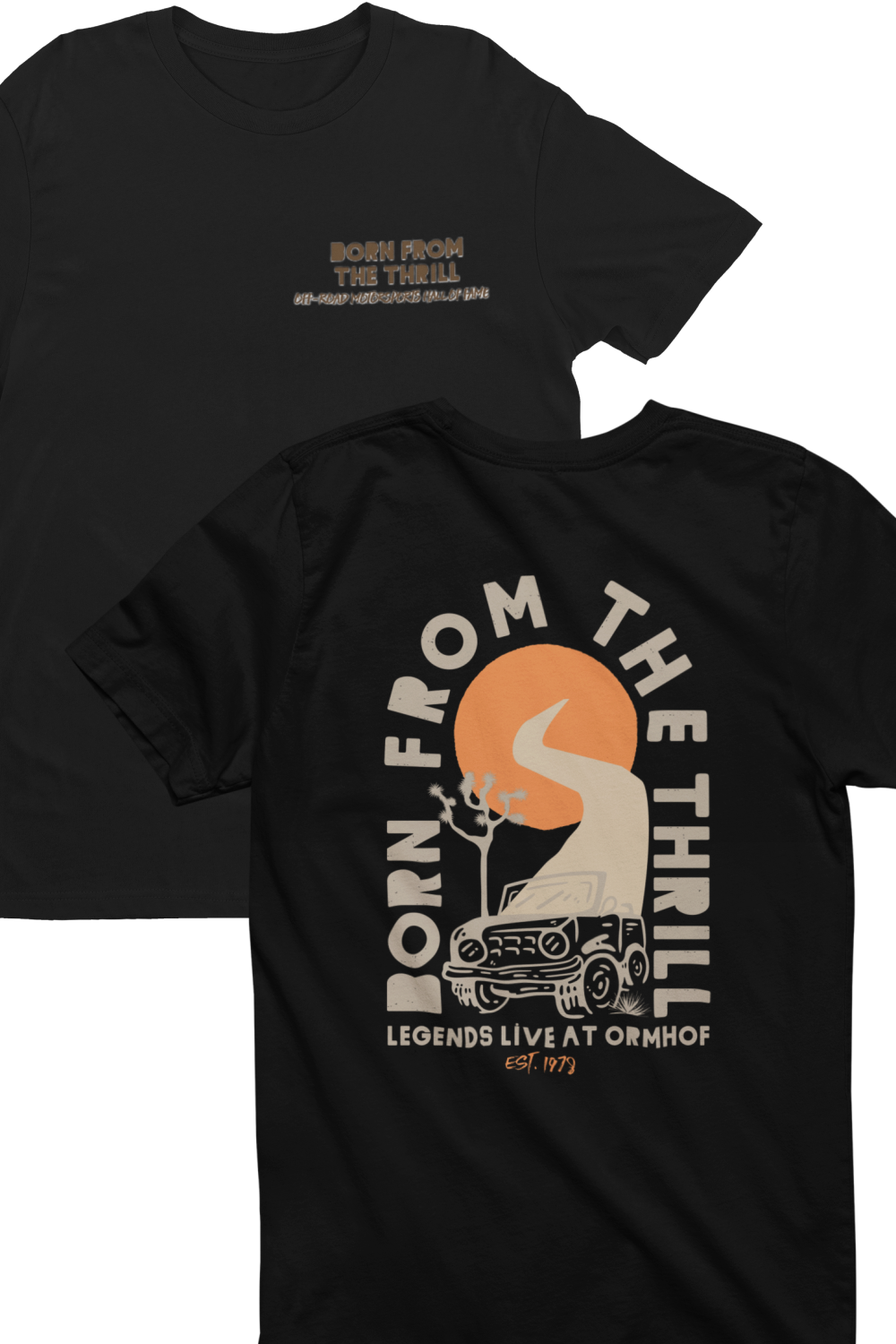 Born from the Thrill - Jeep - Black