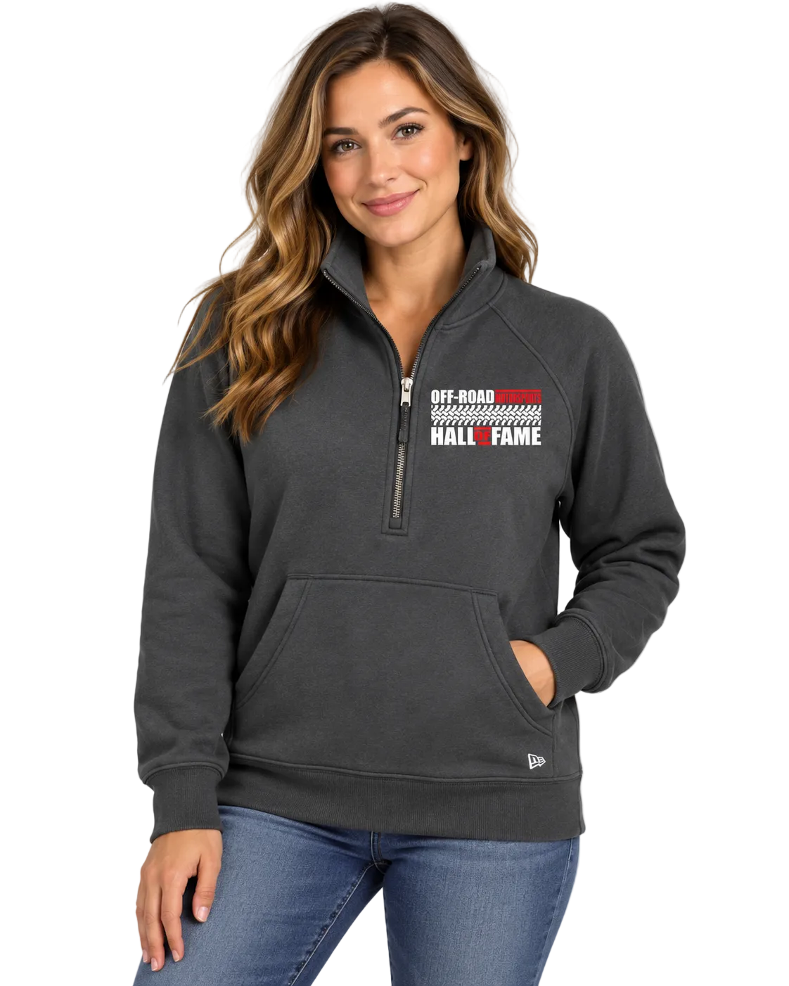 New Era® Women’s Heritage Fleece 1/2-Zip