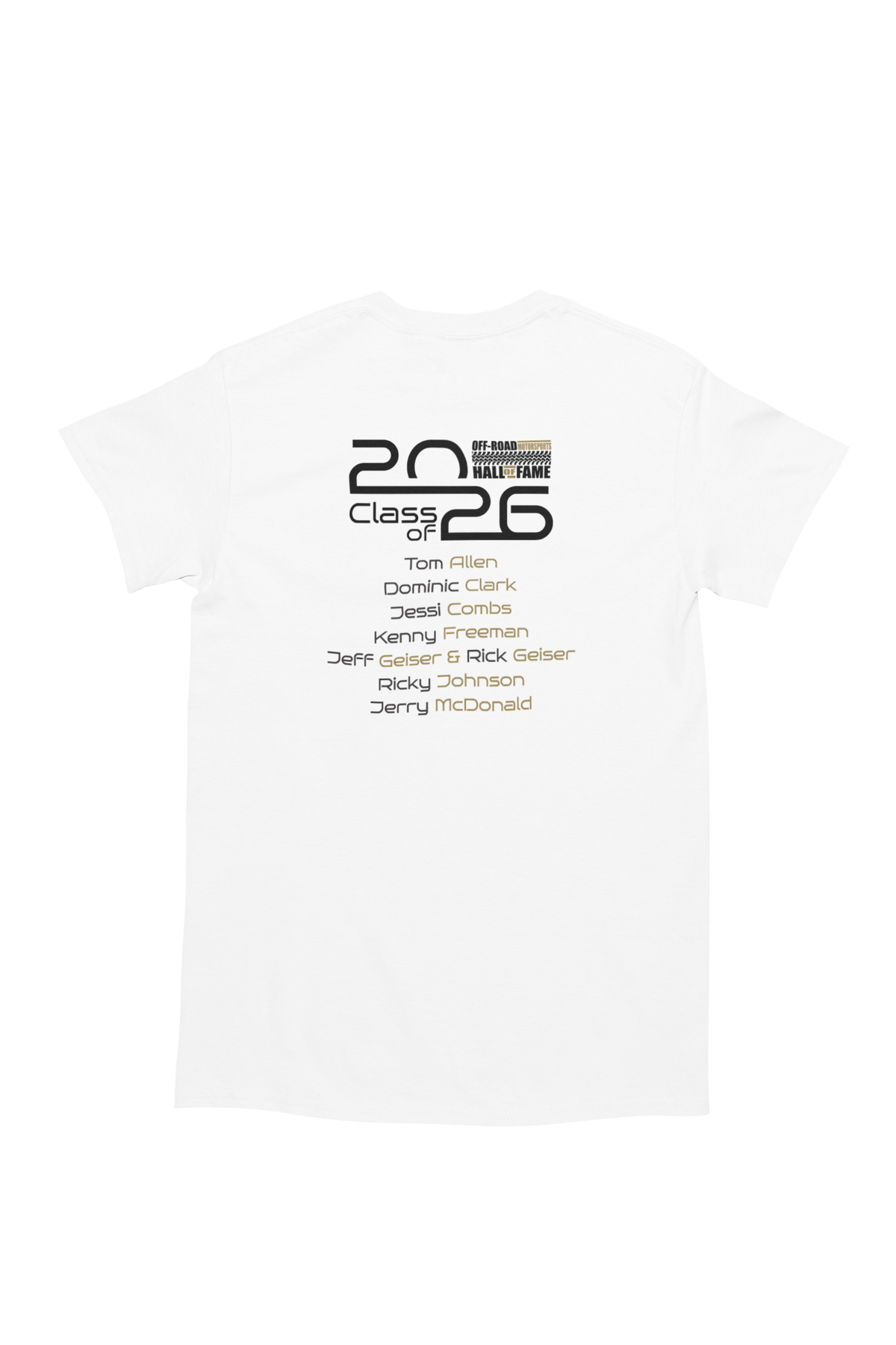 Off-Road Hall of Fame Class of 2026 T-Shirt