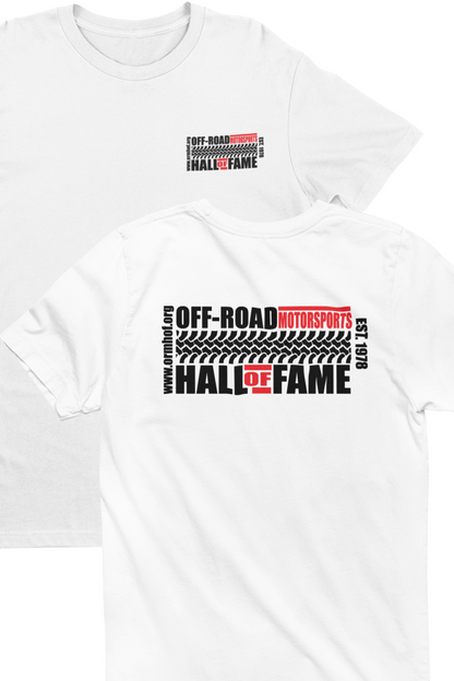 Off-Road Motorsports Hall of Fame Logo - Front & Back - White